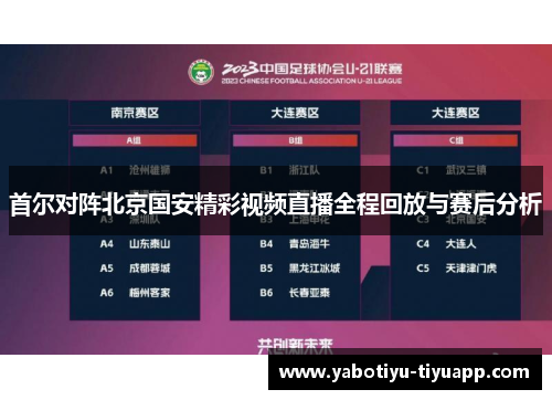 首尔对阵北京国安精彩视频直播全程回放与赛后分析